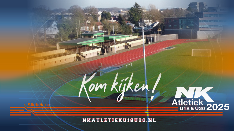Kaartverkoop gestart: ASICS NK Atletiek U18 & U20 2025!
